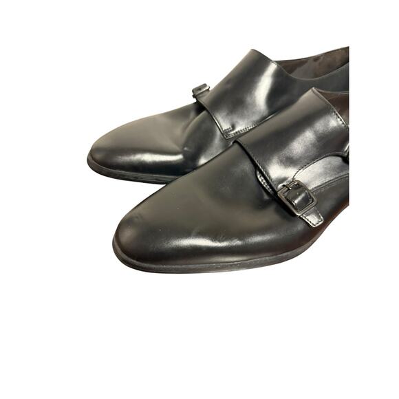 Bruno Magli Siracusa Black Leather Double Monk Dress Shoes Men’s Size 11 main image 4